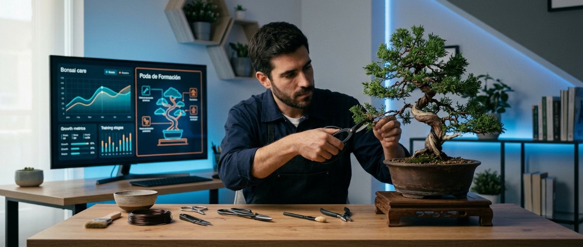 Bonsái: Poda de Formación