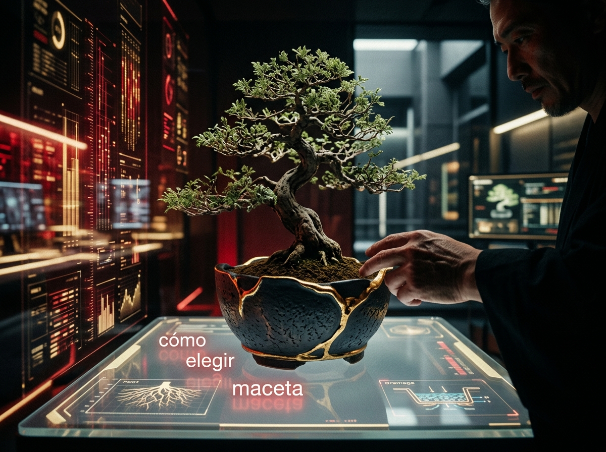 Cómo Elegir la Maceta Ideal para tu Bonsái: Reglas de Oro de Drenaje y Estilo